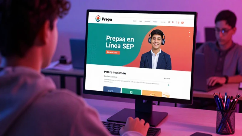 Cómo ingresar a la Prepa en Línea SEP
