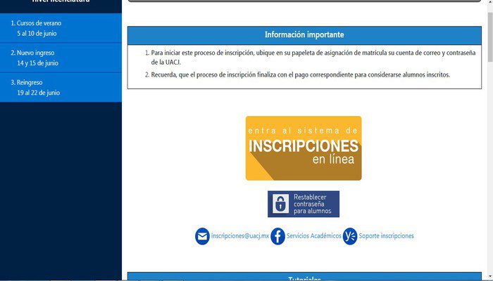 Guía para inscribirse en la Universidad Juárez Autónoma de Tabasco
