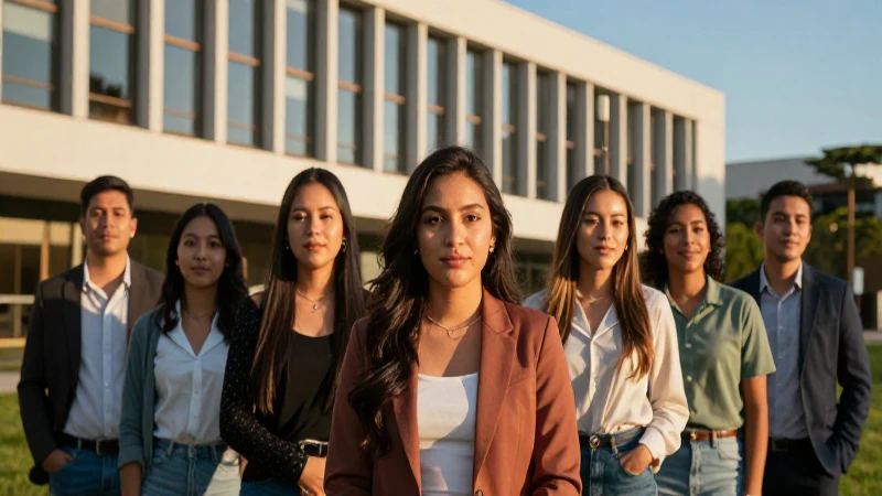 Estudiantes mexicanos universitarios exitosos