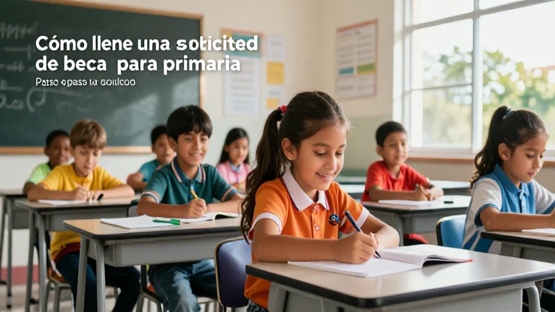Niños mexicanos felices llenan su salón de clases
