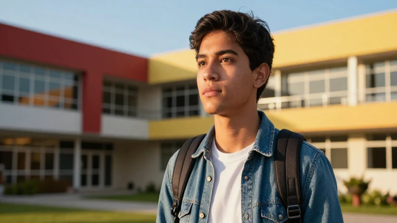 Joven mexicano con visión de futuro
