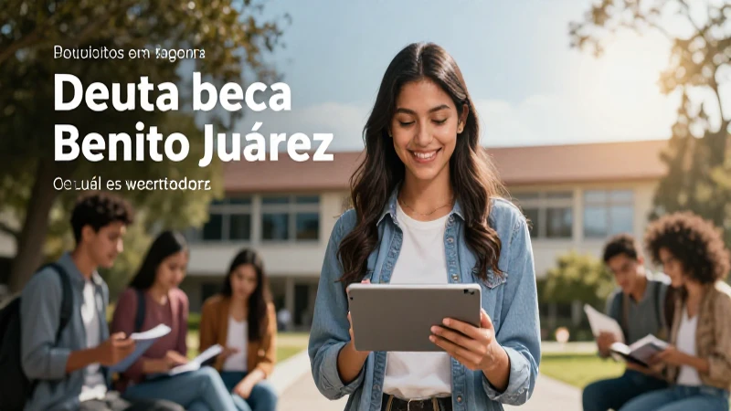 Solicita la beca Benito Juárez y rastrea tu estatus