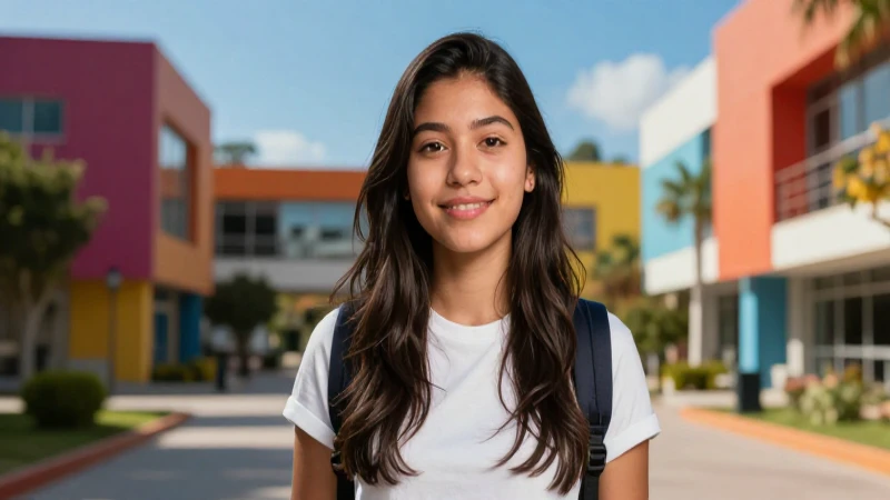 Estudiante mexicano, progreso y futuro