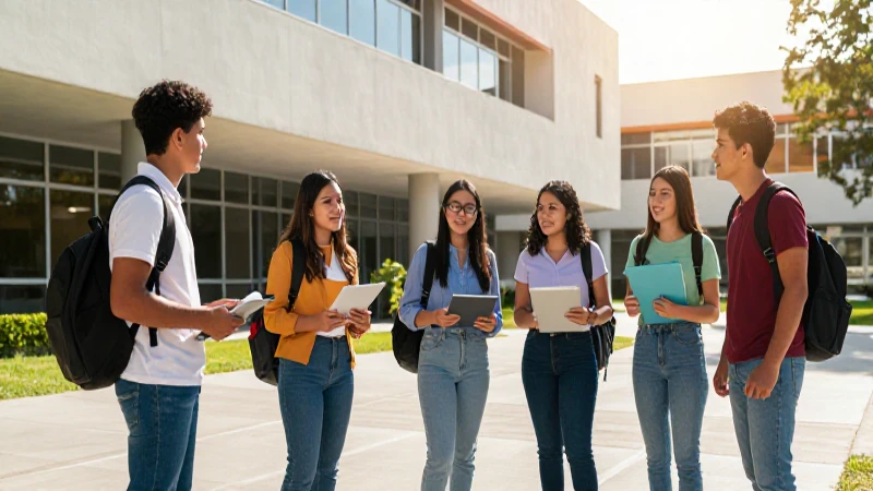 Estudiantes mexicanos colaboran, hallando oportunidades educativas