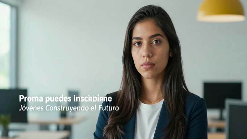 Guía para inscribirse en Jóvenes Construyendo el Futuro