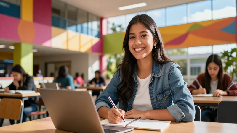 Estudiantes mexicanos disfrutan de becas Benito Juárez