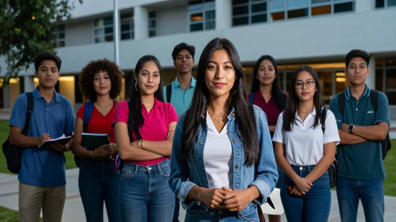 Estudiantes mexicanos triunfan en moderno campus universitario
