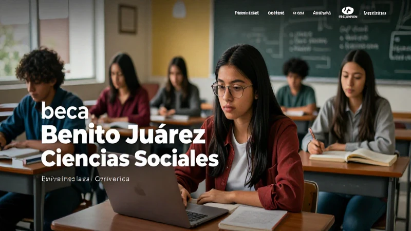 Obtener beca Benito Juárez en ciencias sociales