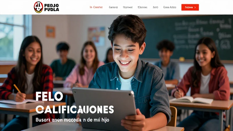 Consulta las calificaciones de tu hijo en el sistema