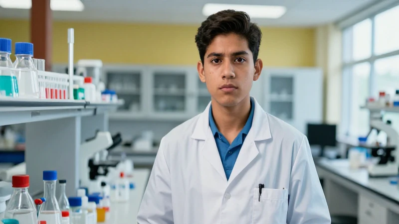 Estudiante mexicano de medicina profesional