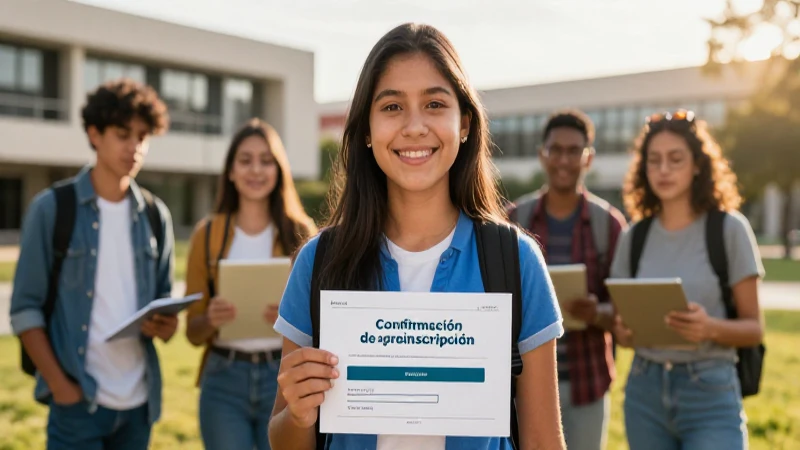 Éxito en la preinscripción universitaria