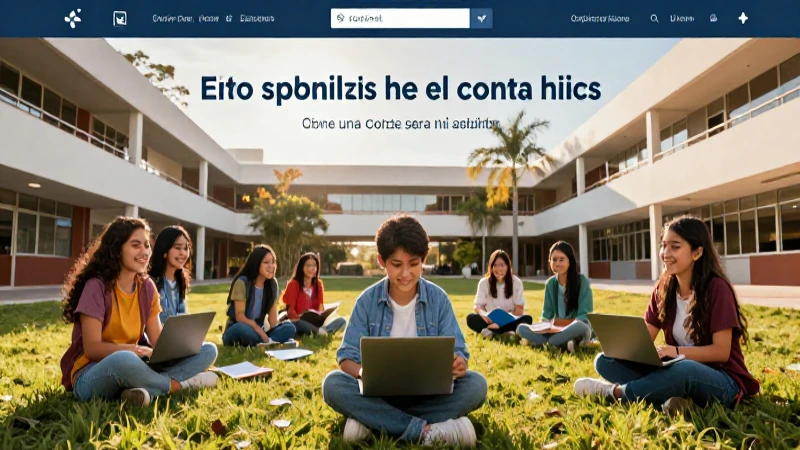 Regístrate en el portal para iniciar tu beca