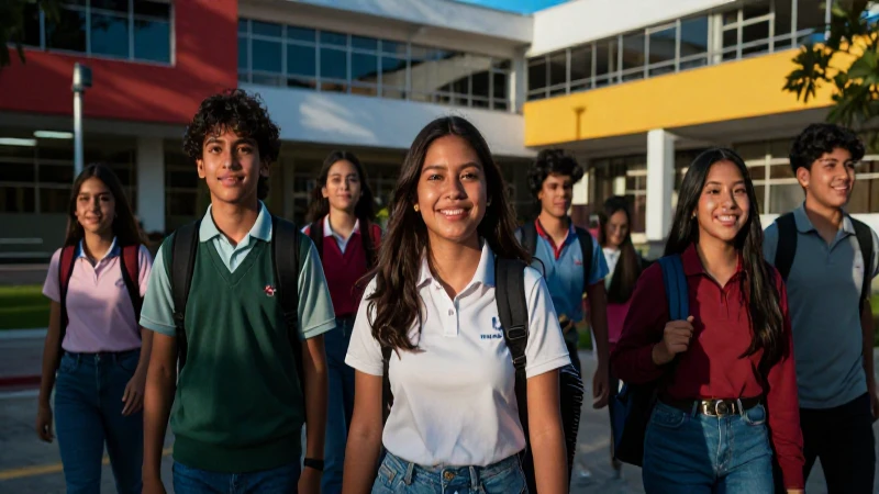 Estudiantes mexicanos son exitosos en su campus moderno