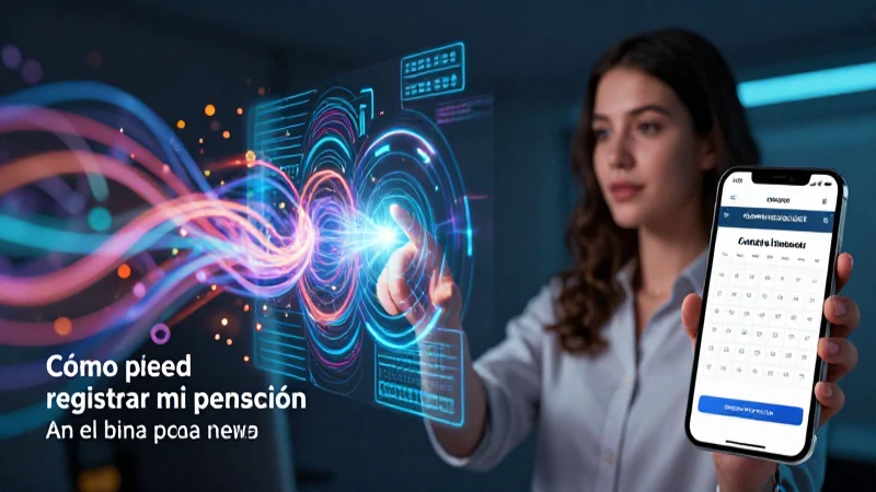 Registra tu pensión con herramientas digitales