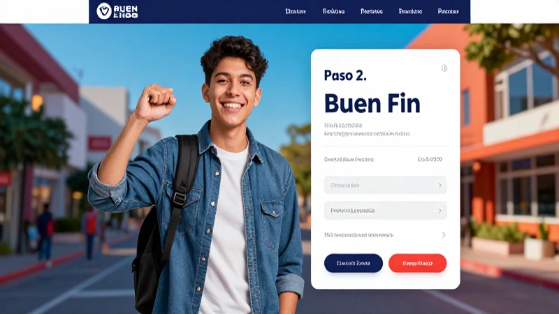 Crea tu cuenta para el Buen Fin oficial