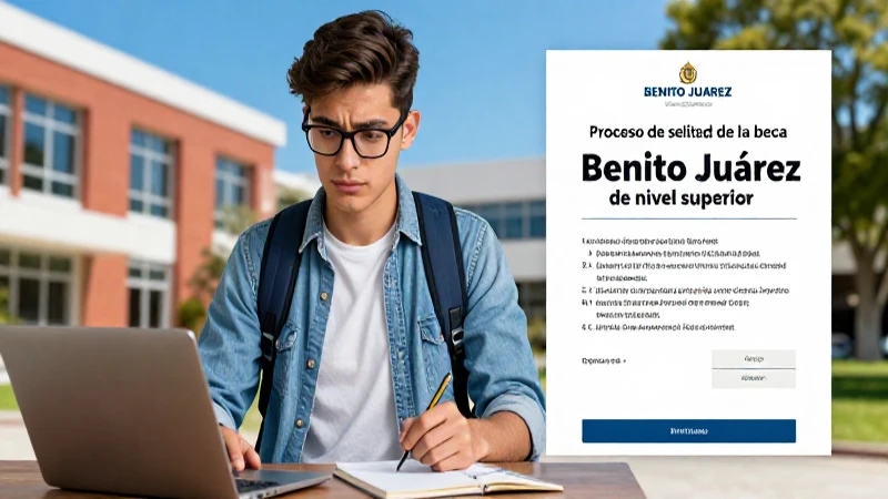Cómo aplicar a la beca Benito Juárez