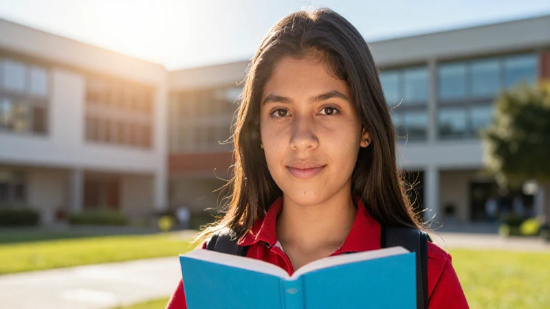 Estudiante mexicano confiado estudiando en campus