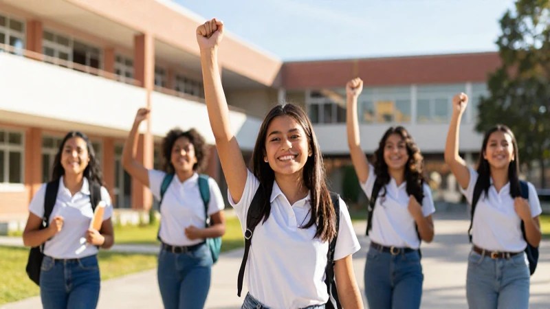 Estudiante mexicana triunfa en campus moderno