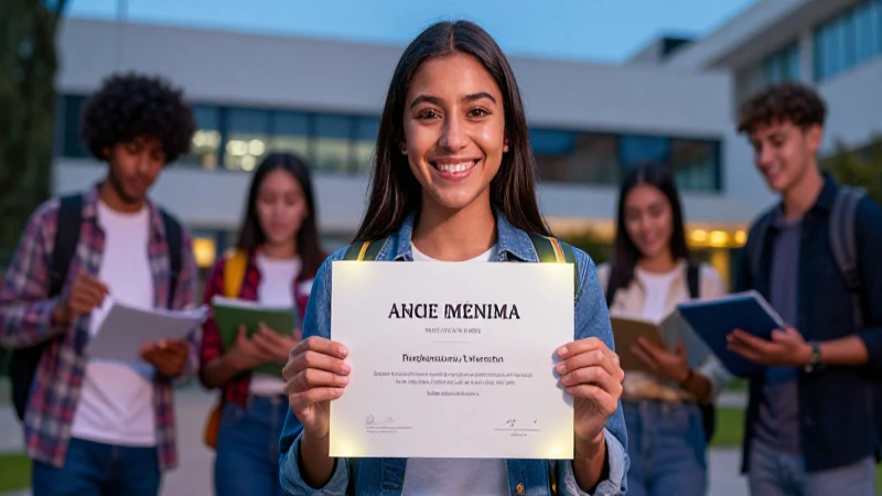 Estudiante mexicano triunfa ante la aceptación universitaria