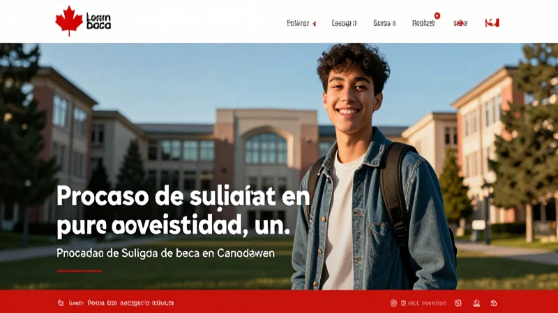 Conseguir becas para estudiar en Canadá