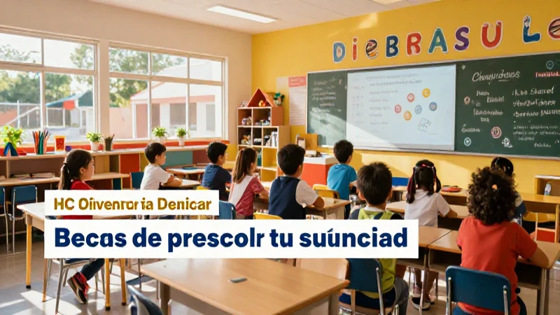 Registro de becas para estudiantes de primaria