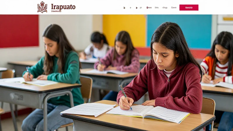 Busca becas en la web de Irapuato