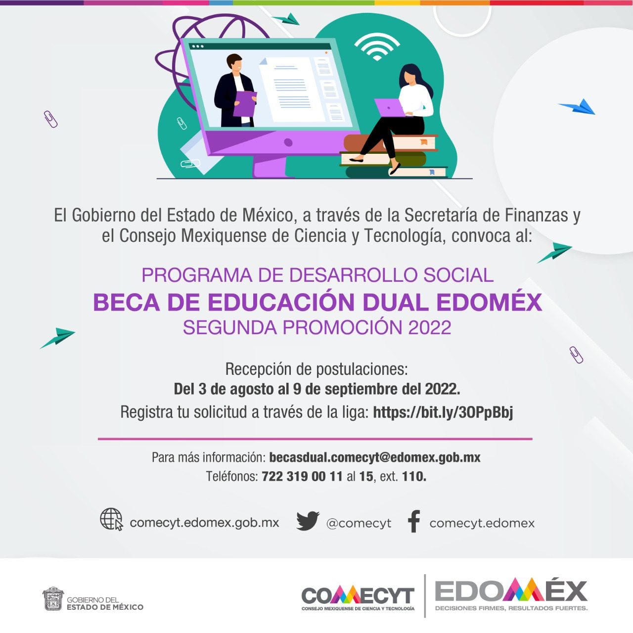 guia para solicitar becas en el programa dual de comecyt paso a paso