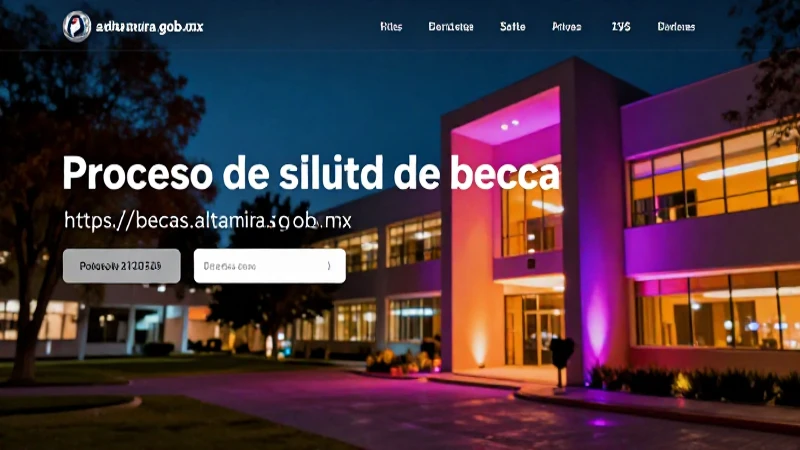 Solicita becas en la web oficial