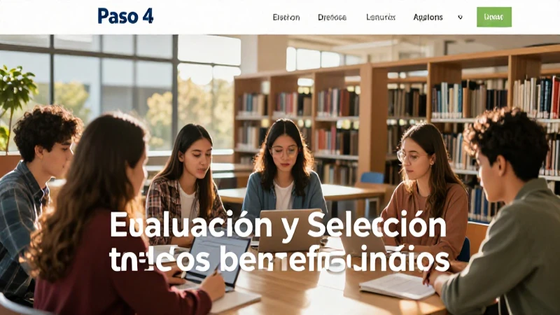 Evaluación de becas para estudiantes mexicanos