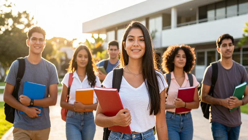 Estudiantes mexicanos ambiciosos logran el éxito