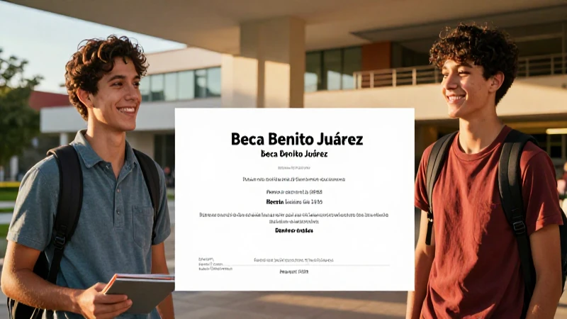 Beca Benito Juárez: beneficios y cómo solicitarla