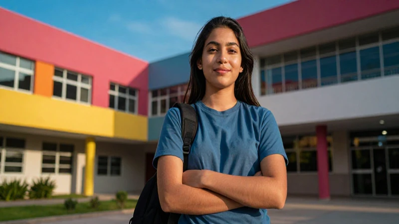 Joven mexicano triunfa en campus universitario vibrante