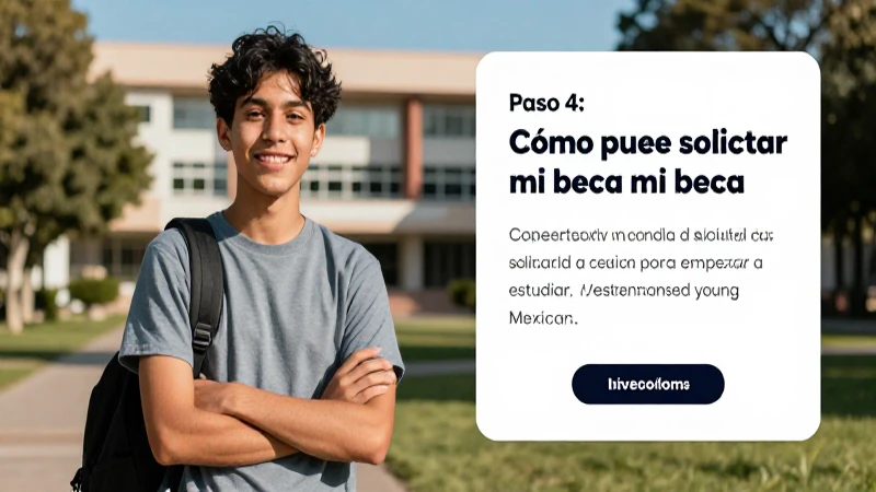 Guía para solicitar tu beca estudiantil
