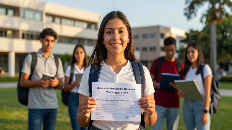 Solicitud de beca Benito Juárez en universidad moderna