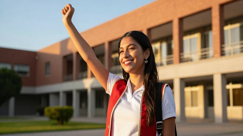 Estudiante mexicano triunfa en universidad con luz dorada