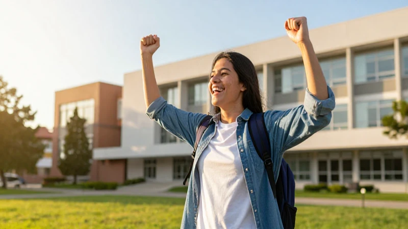 Joven estudiante mexicano celebra éxitos académicos