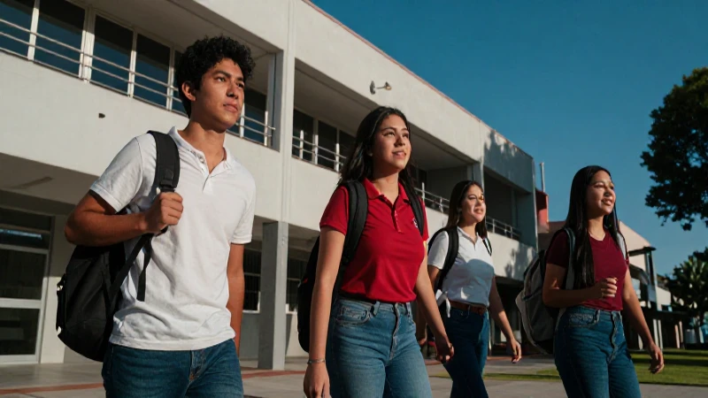 Estudiantes mexicanos triunfan en un campus moderno