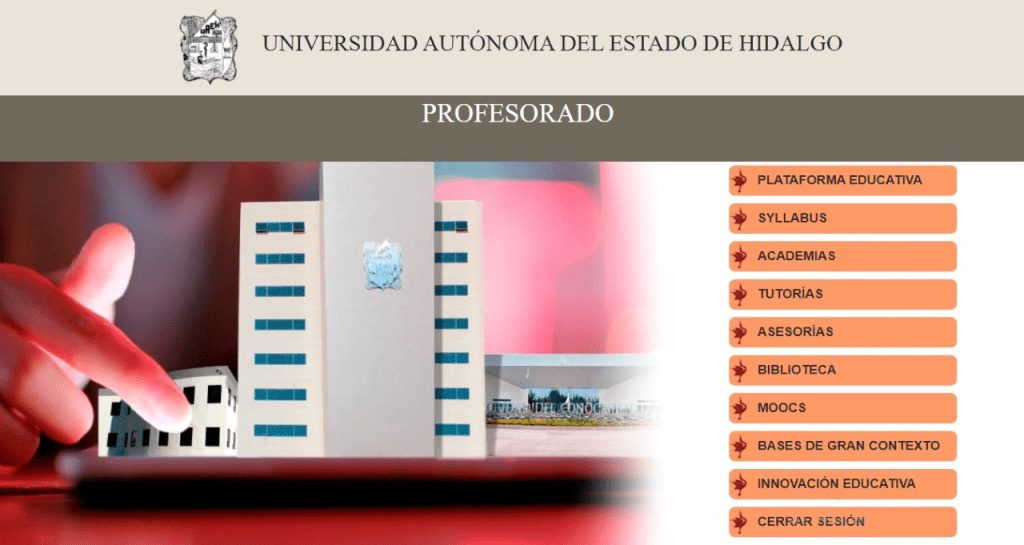 Guía para usar la plataforma digital de la UAEH