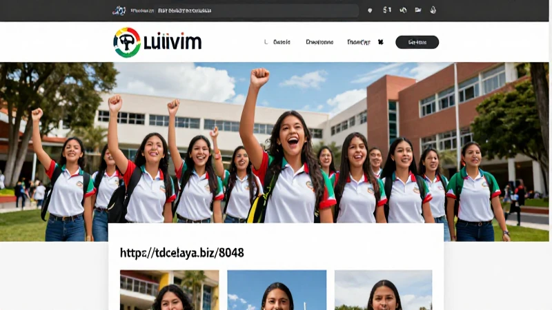 Accede al sitio web de estudiantes triunfantes