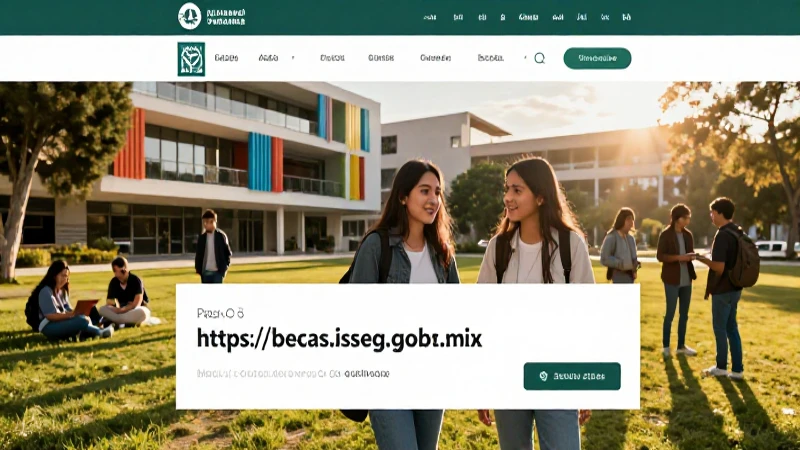 Consulta becas del ISSEg en el sitio web oficial