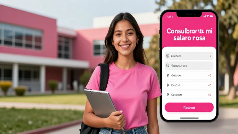 Consulta tu saldo actual del salario rosa