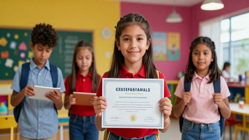 Descarga tu certificado de preescolar en línea fácilmente