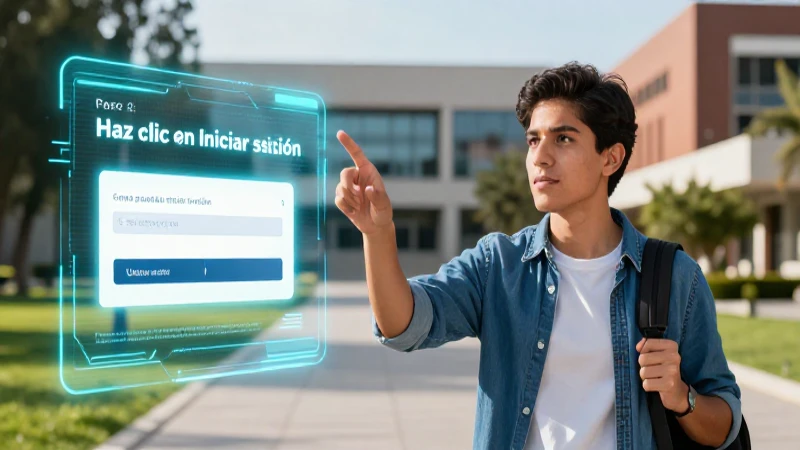 Estudiante mexicano busca acceso universitario