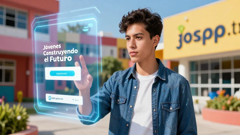 Inscríbete en Jóvenes Construyendo el Futuro