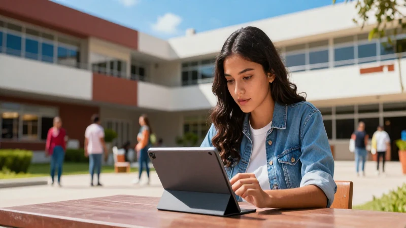 Estudiante mexicano estudia en la Prepa en Línea 110
