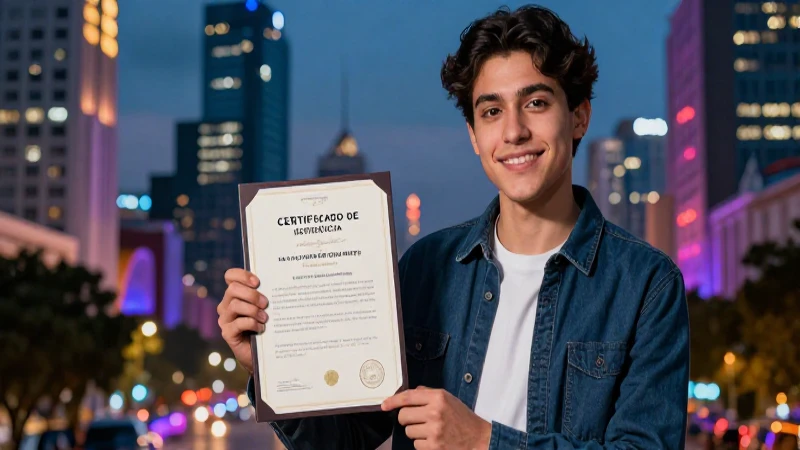 Obtén tu certificado de residencia en CDMX