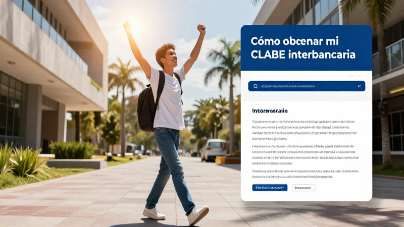 Estudiante mexicano triunfante en campus moderno