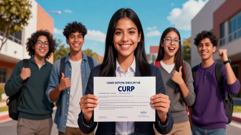 Obtén tu CURP oficial de manera exitosa