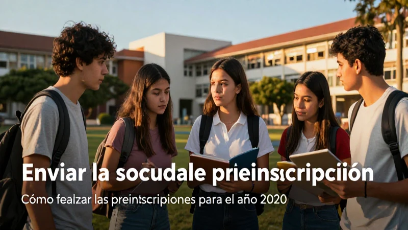 Cómo realizar las preinscripciones para el año 2020 78 Envía tu solicitud de preinscripción