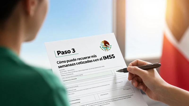 Recuperar semanas cotizadas en el IMSS